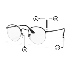 Pièces Rechange Ray-Ban 3947V ROUND GAZE Originaux