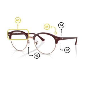 Pièces Rechange Ray-Ban 4246V CLUBROUND Originaux