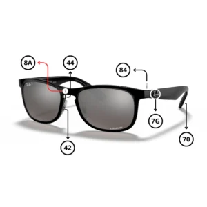Pièces Rechange Ray-Ban 4263 Originaux