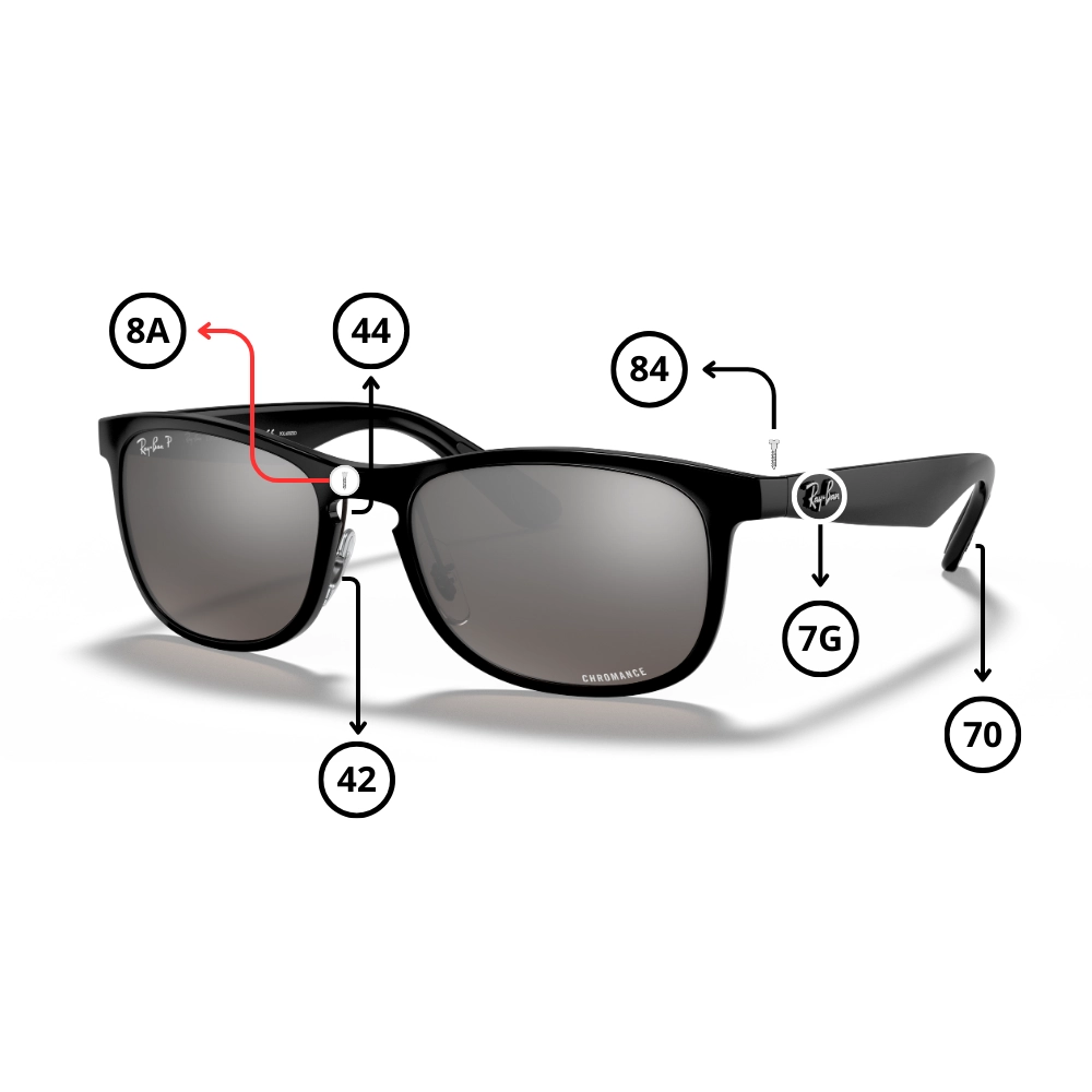 Pièces Rechange Ray-Ban 4263 Originaux