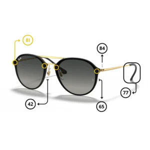 Pièces Rechange Ray-Ban 4292N BLAZE DOUBLEBRIDGE Originaux