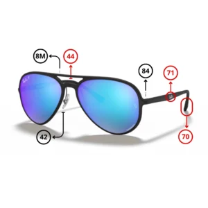 Pièces Rechange Ray-Ban 4320CH Originaux