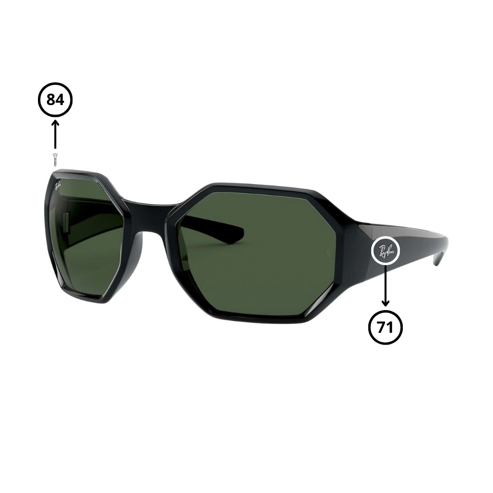 Pièces Rechange Ray-Ban 4337 Originaux