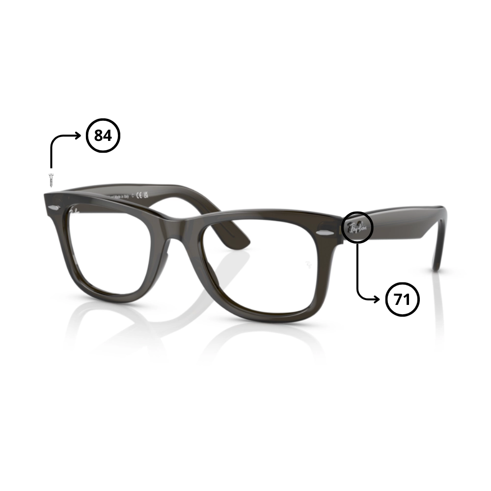 Pièces Rechange Ray-Ban 4340V Originaux