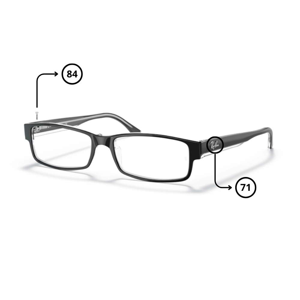 Pièces Rechange Ray-Ban 5114 Originaux