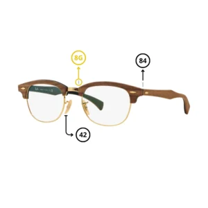 Pièces Rechange Ray-Ban 5154M Originaux