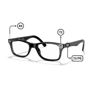 Pièces Rechange Ray-Ban 5228 Originaux
