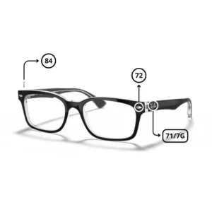 Pièces Rechange Ray-Ban 5286 Originaux