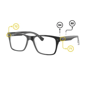 Pièces Rechange Ray-Ban 5308 Originaux
