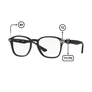 Pièces Rechange Ray-Ban 5352 Originaux