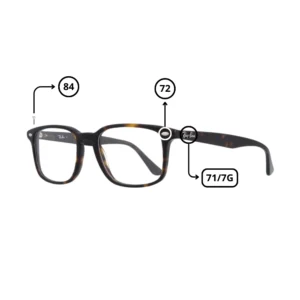 Pièces Rechange Ray-Ban 5353 Originaux