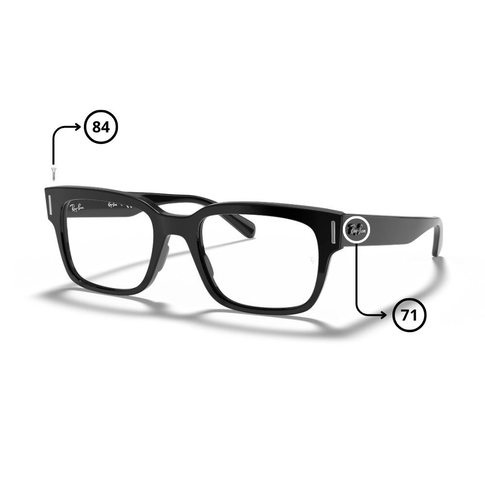 Pièces Rechange Ray-Ban 5388 Originaux