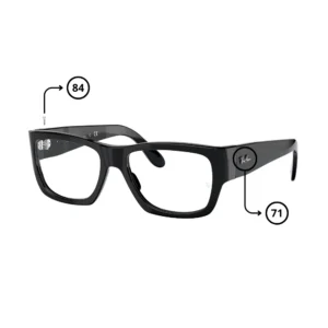 Pièces Rechange Ray-Ban 5487 NOMAD WAYFARER Originaux