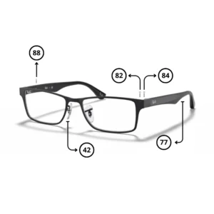 Pièces Rechange Ray-Ban 6238 Originaux