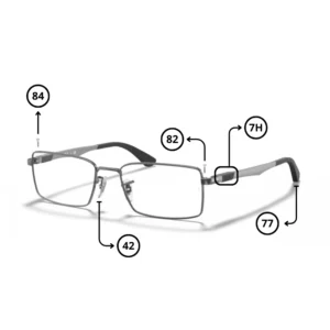 Pièces Rechange Ray-Ban 6275 Originaux