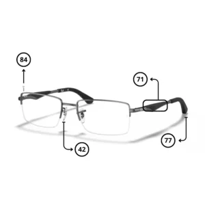 Pièces Rechange Ray-Ban 6285 Originaux
