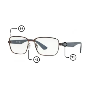 Pièces Rechange Ray-Ban 6308 Originaux