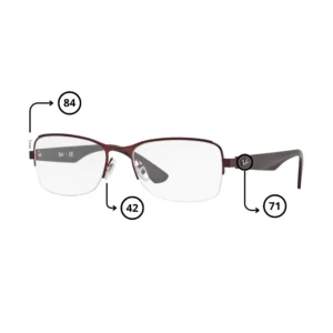 Pièces Rechange Ray-Ban 6309 Originaux