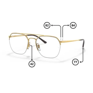 Pièces Rechange Ray-Ban 6444 Originaux