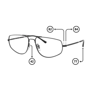 Pièces Rechange Ray-Ban 6455 Originaux