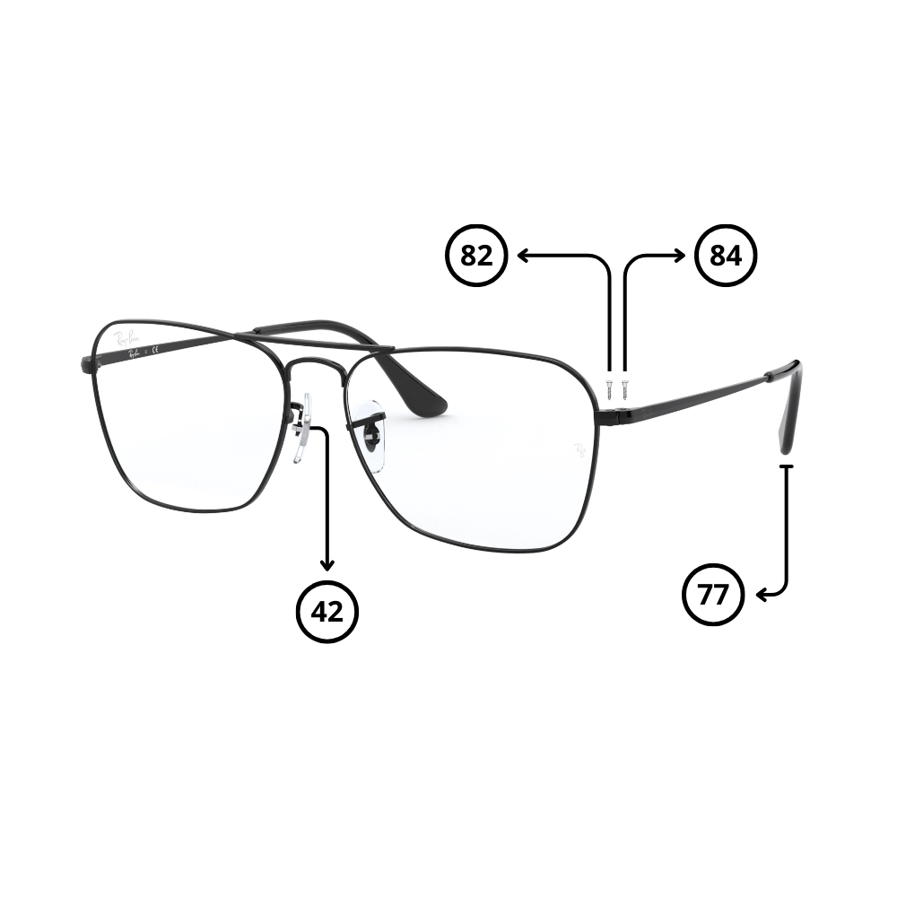 Pièces Rechange Ray-Ban 6536 Originaux
