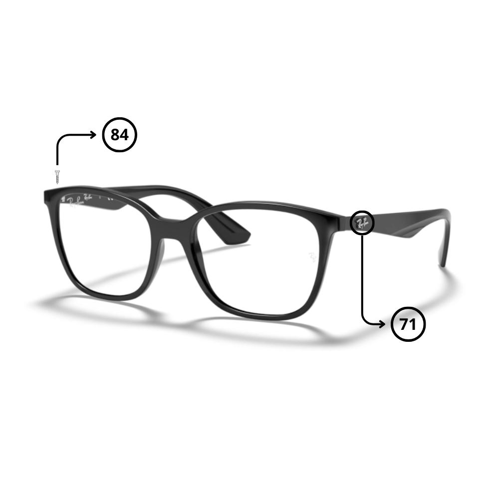 Pièces Rechange Ray-Ban 7066 Originaux