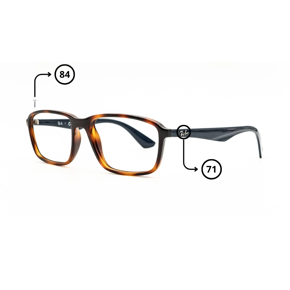 Pièces Rechange Ray-Ban 7084 Originaux