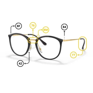 Pièces Rechange Ray-Ban 7140 Originaux
