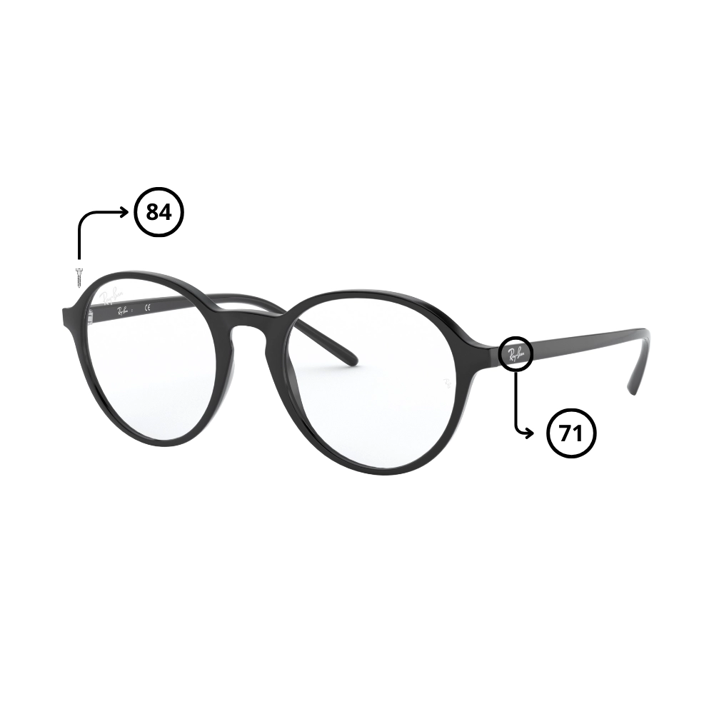 Pièces Rechange Ray-Ban 7173 Originaux