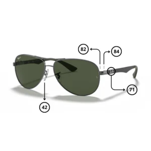 Pièces Rechange Ray-Ban 8313 Originaux