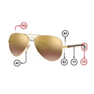 Pièces Rechange Ray-Ban 8317CH Originaux