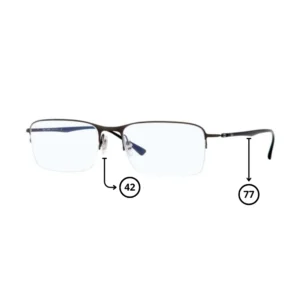 Pièces Rechange Ray-Ban 8721 Originaux