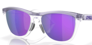Verres originaux Oakley OO9289 Frogskins Hybrid, couleur Prizm | violet