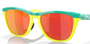 Verres originaux Oakley OO9289 Frogskins Hybrid, couleur Prizm | Ruby