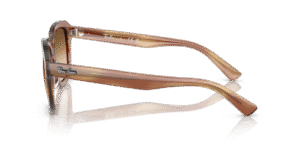 Branches originales Ray-Ban RB4398, couleur 1403 · Rayé marron