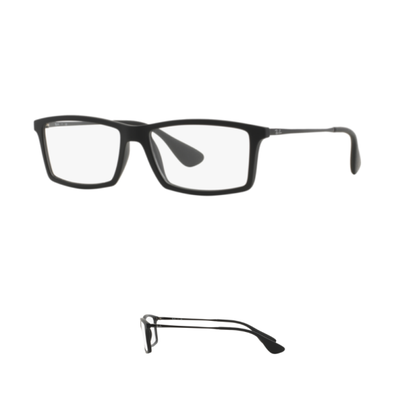 Branches Ray-Ban de vue 7021 Originales