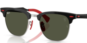 Verres originaux Ray-Ban RB3807M, couleur 31 · Vert