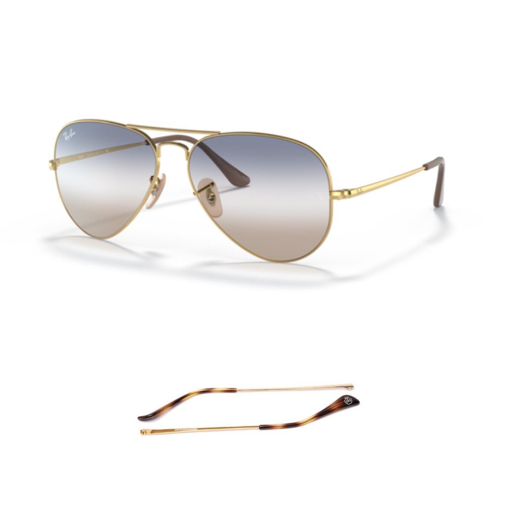 Branches Compatibles Ray-Ban 3689 AVIATOR METAL II