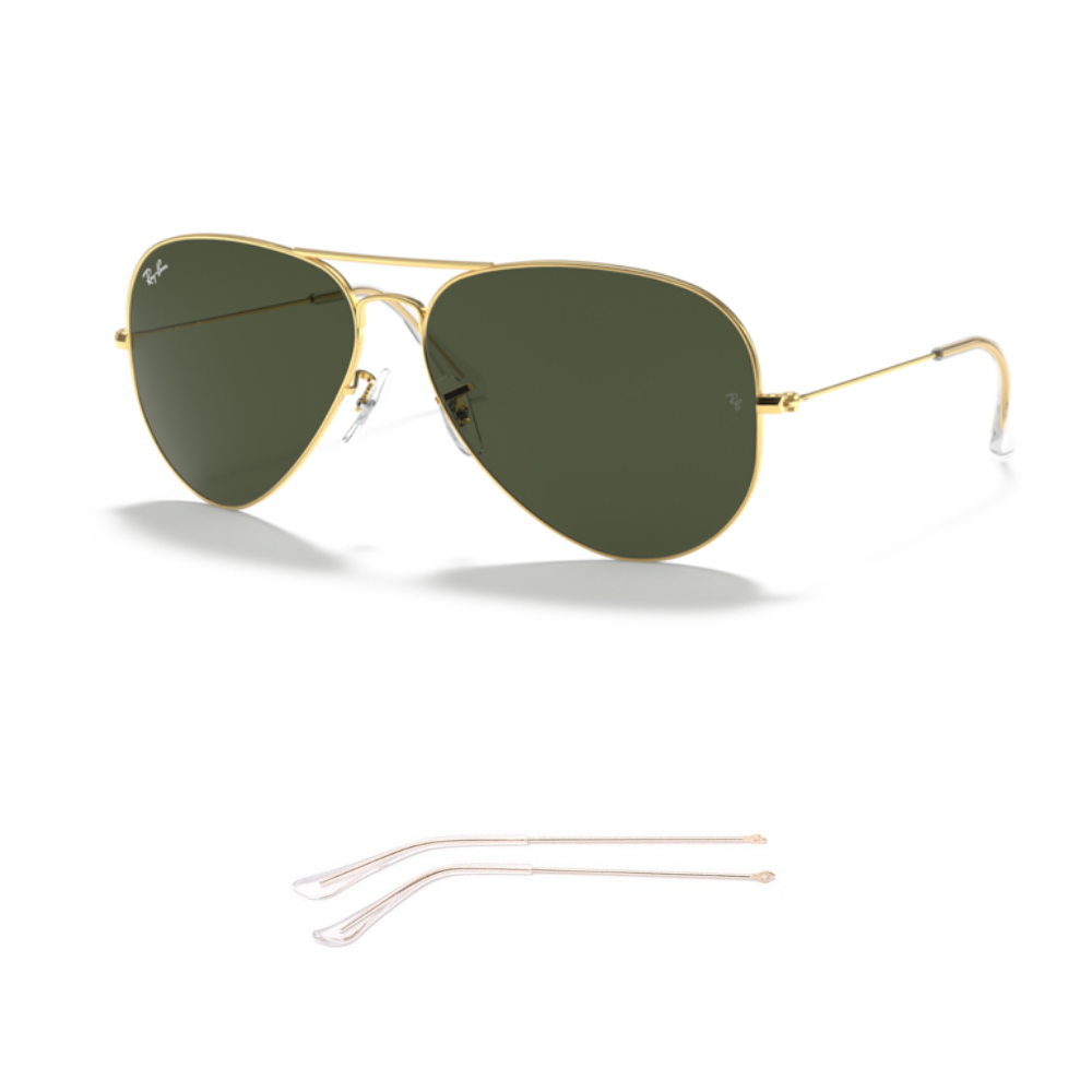 Branches Compatibles Ray-Ban 3026 AVIATOR LARGE METAL II