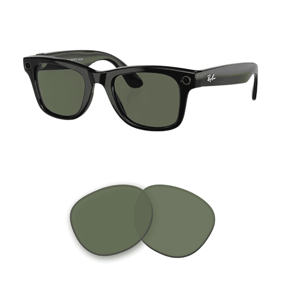 Verres compatibles pour lunettes Meta Wayfarer