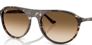 Verres originaux Ray-Ban RB2215, couleur 51 · Marron clair dégradé