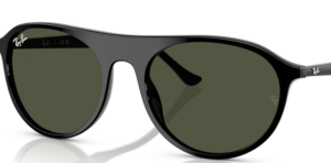 Verres originaux Ray-Ban RB2215, couleur 31 · Vert