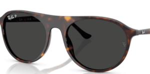 Verres originaux Ray-Ban RB2215, couleur 48 · Noir polarisé