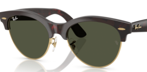 Verres originaux Ray-Ban RB2341 Clubmaster Way, couleur 31 · Vert