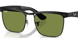 Verres originaux Ray-Ban RB3875 Wayfarer Deluxe, couleur 4E · Vert