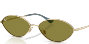 Verres originaux Ray-Ban RB3757 Kai, couleur 2 · Vert · plastique