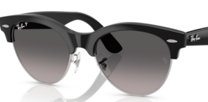 Verres originaux Ray-Ban RB2341 Clubmaster Way, couleur M3 · Polarisé gris dégradé