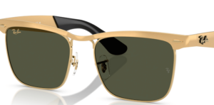 Verres originaux Ray-Ban RB3875 Wayfarer Deluxe, couleur 33 · Vert