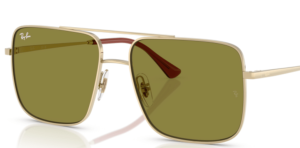Verres originaux Ray-Ban RB3758 Ari, couleur 2 · Vert · plastique