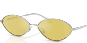 Verres originaux Ray-Ban RB3757 Kai, couleur 6D · Jaune miroir flash or · plastique